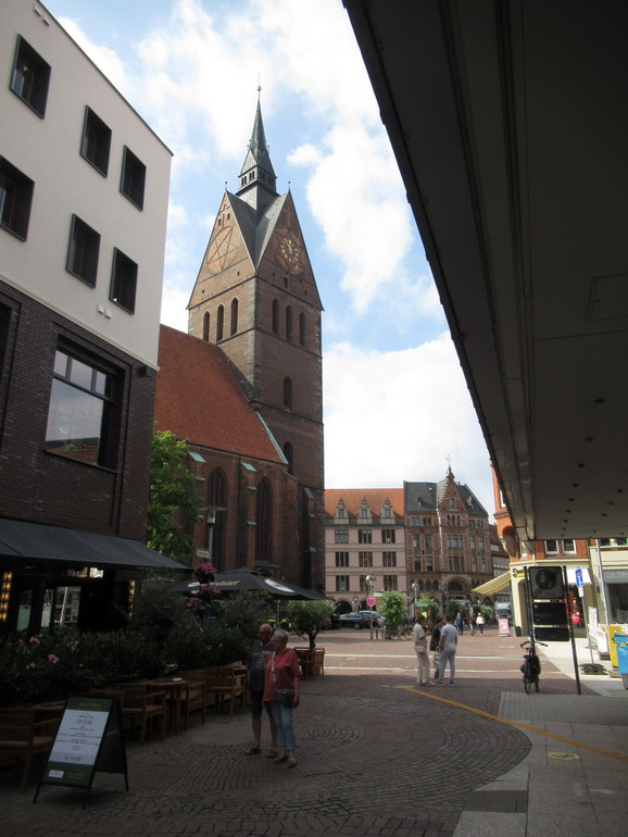 Leuk straatje in Hannover